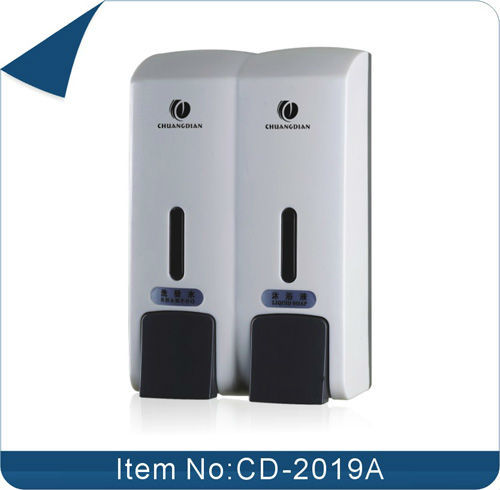 300ml Good quality Double liquid shampoo dispenser CD-2019A