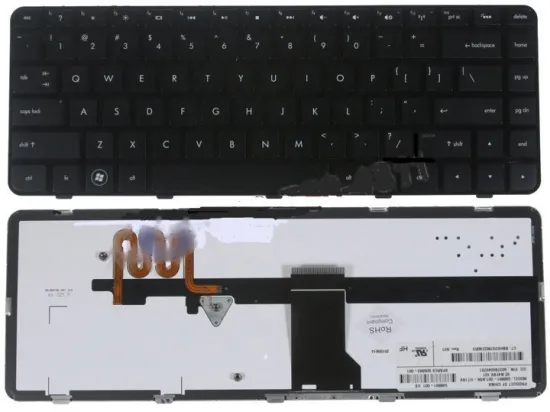 Laptop Keyboard Fohp Dv5 Pavilion Backlit Keyboard 606883-001
