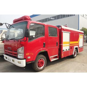 Isuzu 3 ton water or foam fire truck