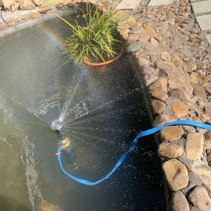 110V 1100W Solar Aerator for Fish Ponds