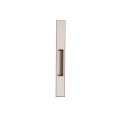 Sliding door pull handle lock combination