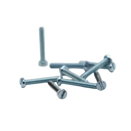 Pan head slotted M1.4 equipment fasteners