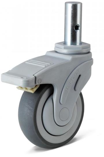 high quality Swivel PU Caster,small caster wheels