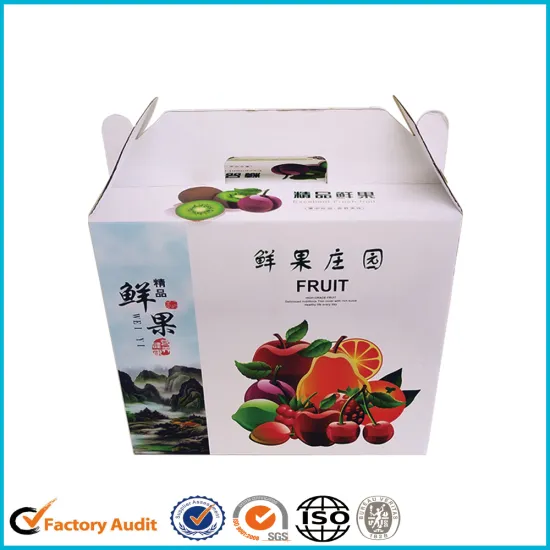 Corrugated Paper Carton Boxes For Vegetables