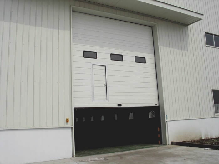 Aluminum Alloy Overhead Rolling Industrial lifting Door