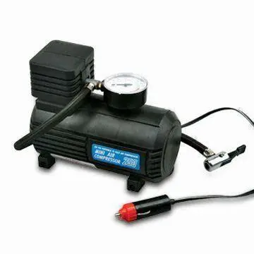 Tire Inflator, with 12V Air Pump, Car Air Compressor