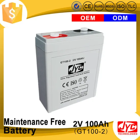 hot producting most popular 2v 100ah battery