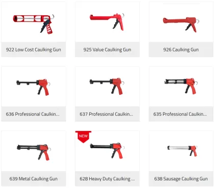 Custom High-Quality 1350N Plastic Manual Caulking Guns for Silicone Sealants: Your Ultimate Tool for Precise Applications