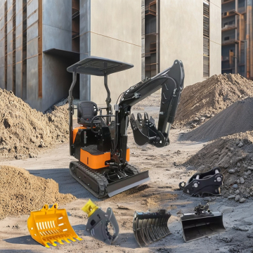 Cheapest 0.6 Ton Mini Excavator with 1630mm Digging Depth for Home Use