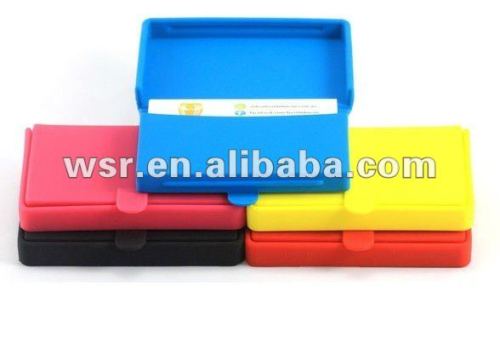 2012 promotional Silicone Business Card Holder