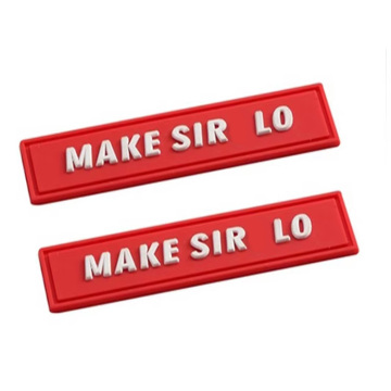 Custom Soft Rubber PVC Patches - Embossed Iron-On Logo Designs