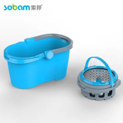 Hands Free Microfiber Twist Floor Mop