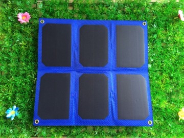 10W Sunpower Folding Solar Panel Cell Phone Charger