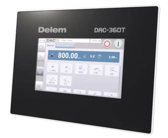 Delem DAC-360s/t CNC Controller: Cutting Angle and Gap Control