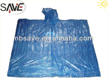 Disposable Plastic Raincoat, Disposable waterproof Poncho