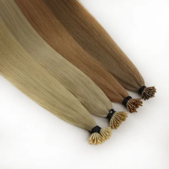 Original Brazilian Grade 50g 12A Peruvian Original Bone Straight Hair Raw Cuticle Aligned Remy I Tips Indian Hair Extensions