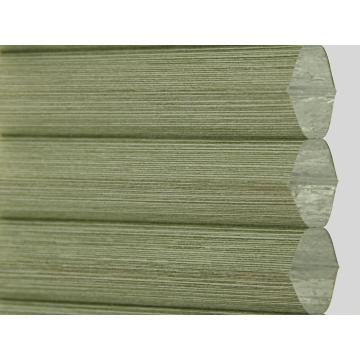 Eco-friendly recycled honeycomb pleated blind fabric