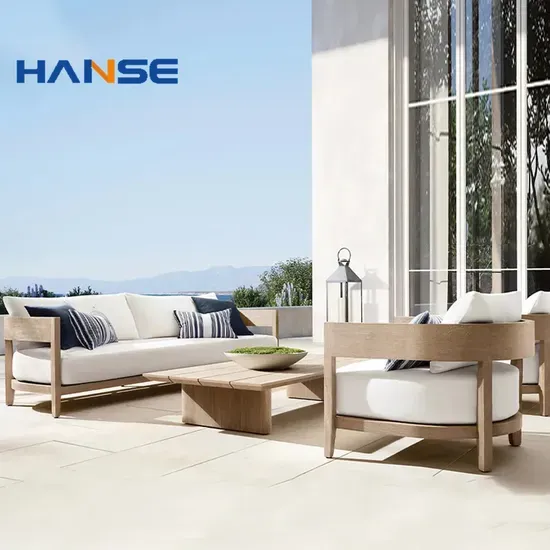 Modern L-Shape Outdoor Lounge Set