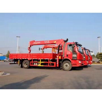 FAW boom truck mounted crane