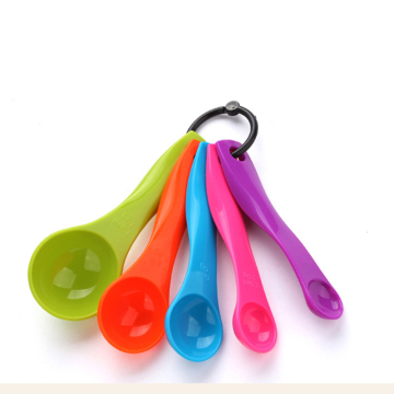 Ensemble de 5pcs cuillères à mesurer colorées créatives