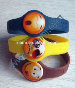 2016 promotional gift custom cheap printed Silicone gbs bracelet