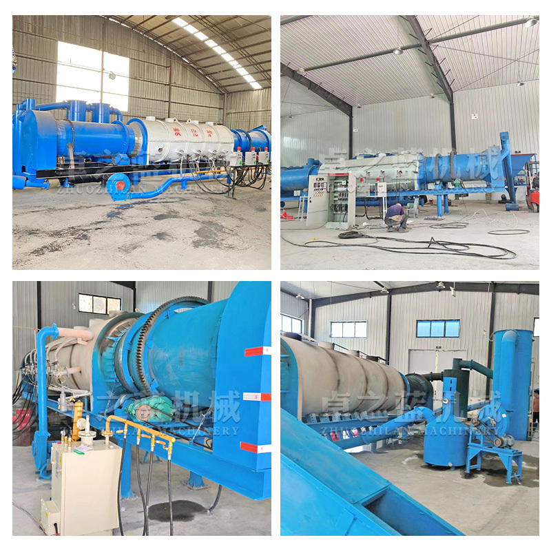 High Performance Coconut Shell Carbonization Furnace for Sale