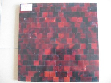 Natural Black pen mother of pearl seashell mosaic wall tile brick design