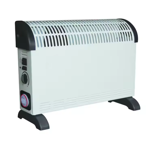 Calentador de convector pequeño y eficiente con turbo y temporizador
