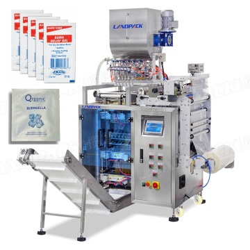 Shampo Multilane Otomatis dan Mesin Pengepakan Sachet Gel Kosmetik