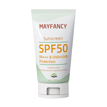 50ml anti UVB UVA sunscreen SPF50 cream lotion