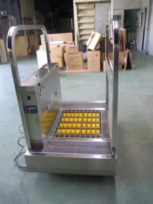 Clean shoe sole washing device