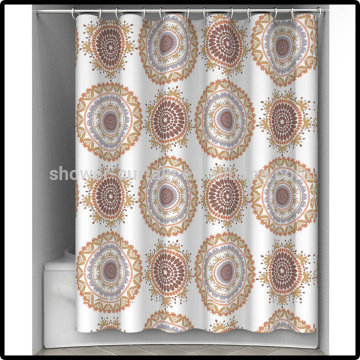 Mandala 3 Polyester Shower Curtain