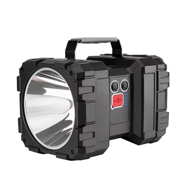 High Lumen LED Flashlight with Large Battery Capacity: Perfect for Camping and More