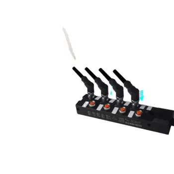 M8 Sensor Hub Cable - Customizable NPN Single Channel PVC Flexible Lead