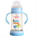 Lebar Leher Anti-Kelengkungan PPSU Baby Feeding Bottle