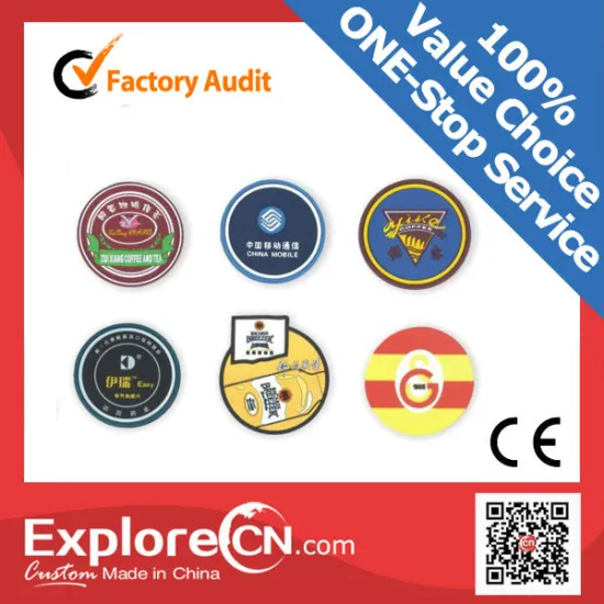 Hot Sale Promotional Eco-friendly PVC Coaster