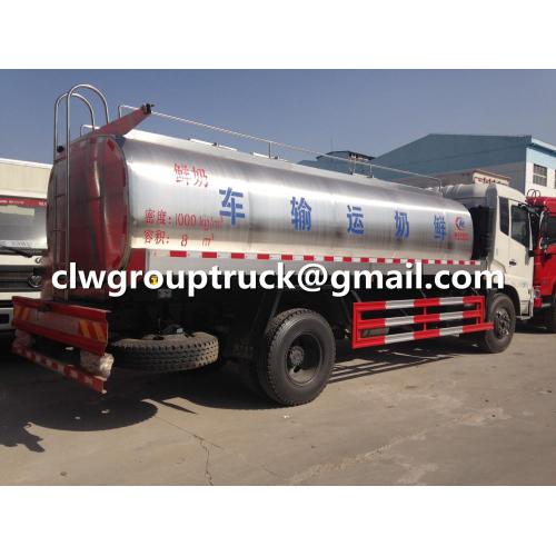 Dongfeng Tianjin 8000 Litres Milk Transport Truck