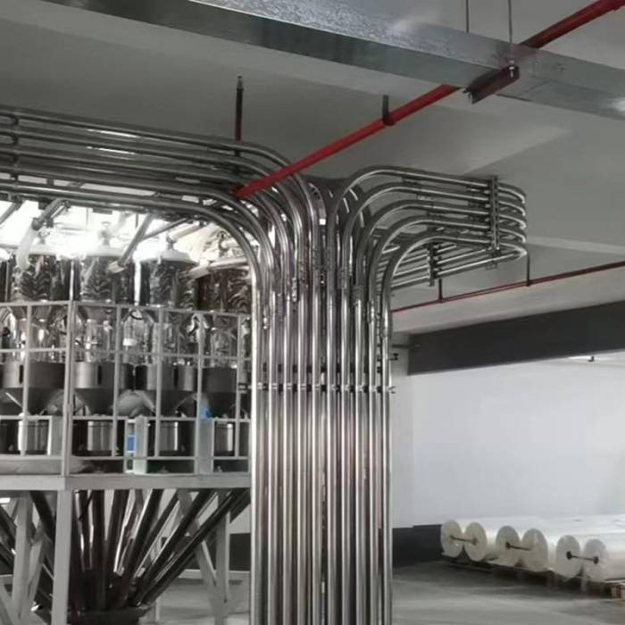 Sistem pencampuran dan dosis blender gravimetri