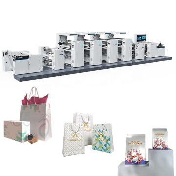 Automatic 4-Color Paper Bag & Paper Cup Flexographic Printing Machine: High-Efficiency Production Solution