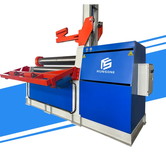 CNC Hydraulic Four Rolls Bending Machine for Steel Plate Rolling