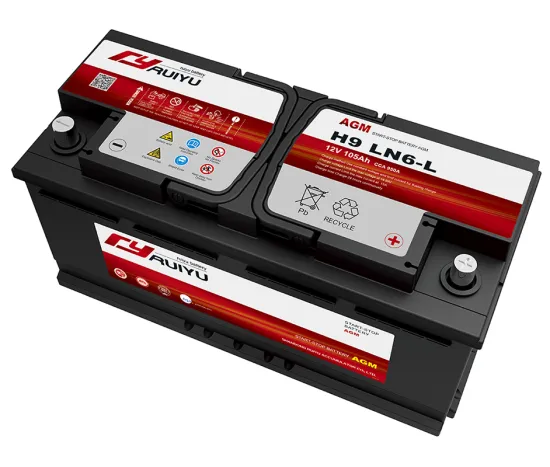 STD Size 105Ah Nominal Capacity H9 AGM Battery