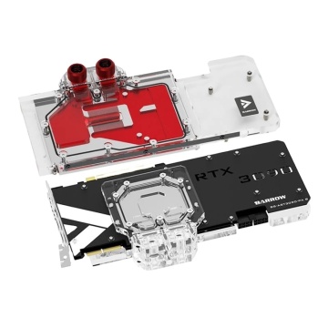 BARROW GPU Active Backplate Block for ASUS TUF 3090/3080Ti/3080 - 5V ARGB Cooler
