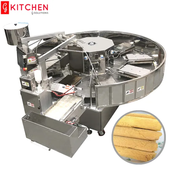 Hot Sell Factory Automatic Egg Roll Production Machine Templates