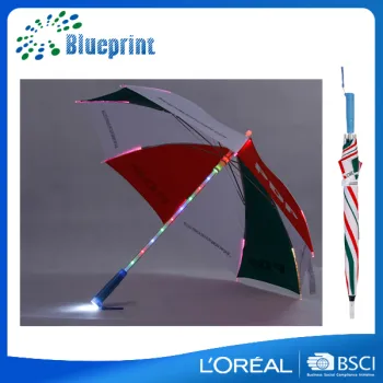 Blade runner logo printed lighting shaft led umbrella