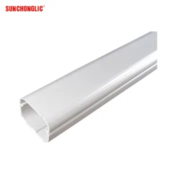 Sunchonglic High Quality Air Conditioner Pipe Trough Set Accessories PVC Decorated Straight Pipe 2m