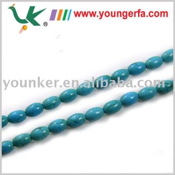 6*8MM natural turquoise beads,Loose stone beads