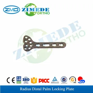 radius distal palm locking plate mini common use locking plate titanium orthopaedics