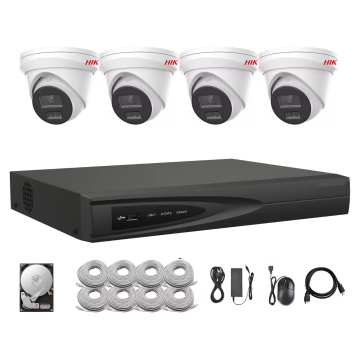 PoE NVR Kit for Hikvision OEM 8MP Camera 4K NVR Surveillance Systems