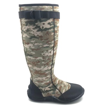 أحذية Old School Camo مقاس 4 مم من النيوبرين للمزرعة للعمل الممطر