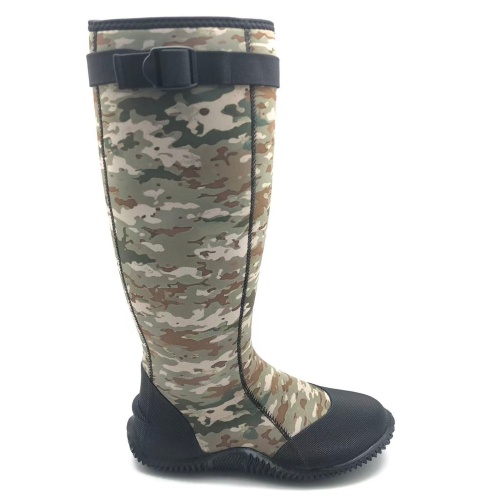 أحذية Old School Camo مقاس 4 مم من النيوبرين للمزرعة للعمل الممطر